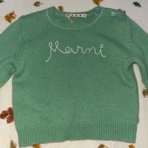 Kids marni aweatshirt size 18 months worn twice still in great coondition